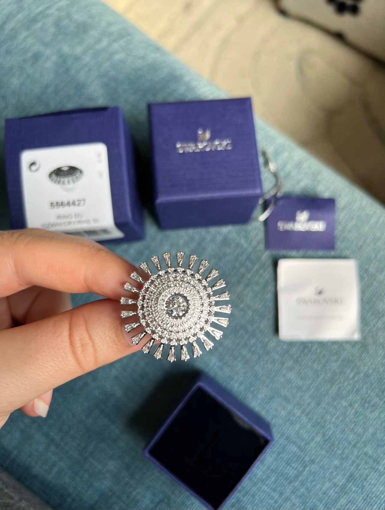 Swarovski sparkling dance ring on sale