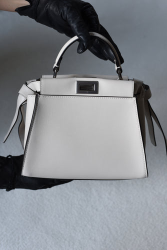 Fendi Peekaboo Mini Tote Bag