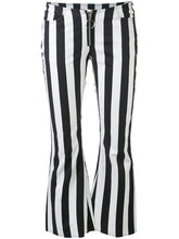 MARQUES'ALMEIDA striped flared trousers
