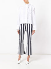 MARQUES'ALMEIDA striped flared trousers