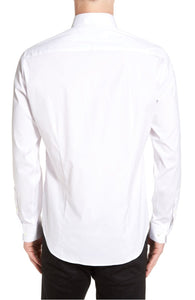 Theory "Sylvian Precise" white button down shirt
