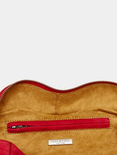 Halston Heritage Brooke Bean Crossbody in Currant