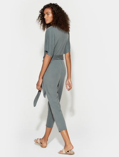 Halston Heritage Kimono Jumpsuit in DUFLE