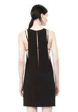 Alexander Wang exposed layer camisole dress black