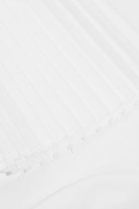ALIX Off-the-shoulder pleated stretch-jersey bodysuit