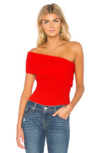 Alix Hewes Red Bodysuit