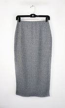 State of being "Ruby" rib grey skirt