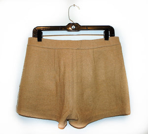 Maggy Frances camel wool shorts