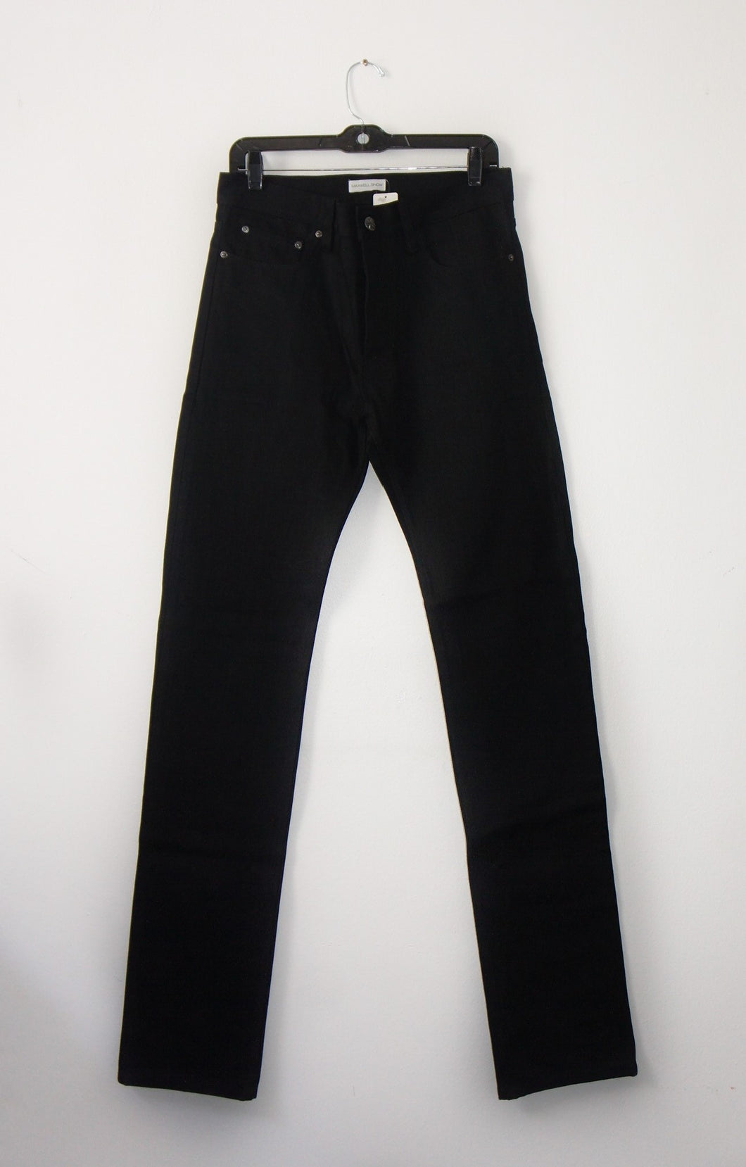 Maxwell Snow silver lining men's jeans in black