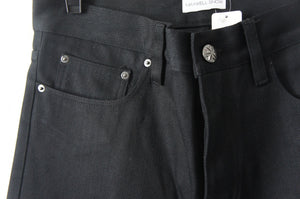 Maxwell Snow silver lining men's jeans in black