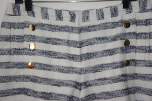Julie Brown "sailor shorts" in sailor tweed