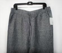 Allen Allen charcoal stitch waist pant