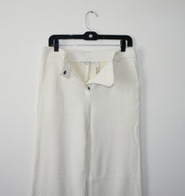 Helmut Lang cream wool pants