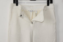 Helmut Lang cream wool pants