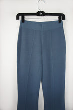 Theory "kabel" dusty blue wide leg pants