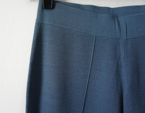 Theory "kabel" dusty blue wide leg pants