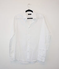 Theory "Sylvian Precise" white button down shirt