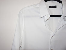 Theory "Sylvian Precise" white button down shirt
