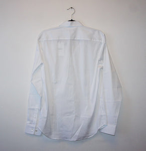 Theory "Sylvian Precise" white button down shirt