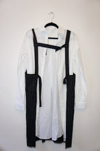 R13 Apron Backwards Shirtdress