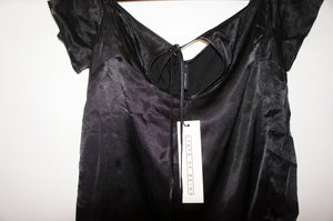 State of being black viscose top