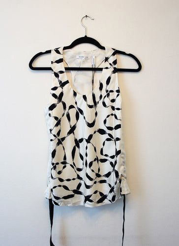 Helmut Lang silk top