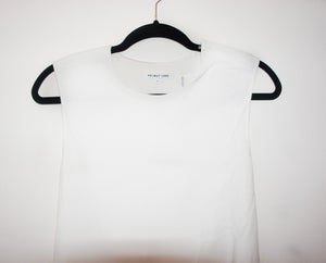Helmut Lang off white dress with a back tie