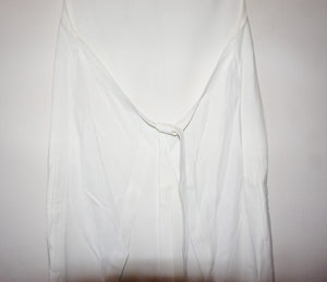 Helmut Lang off white dress with a back tie