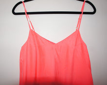 Julie Brown "Jackson" neon coral dress