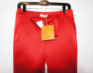 Ramy Brook red silk pants