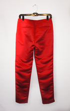 Ramy Brook red silk pants