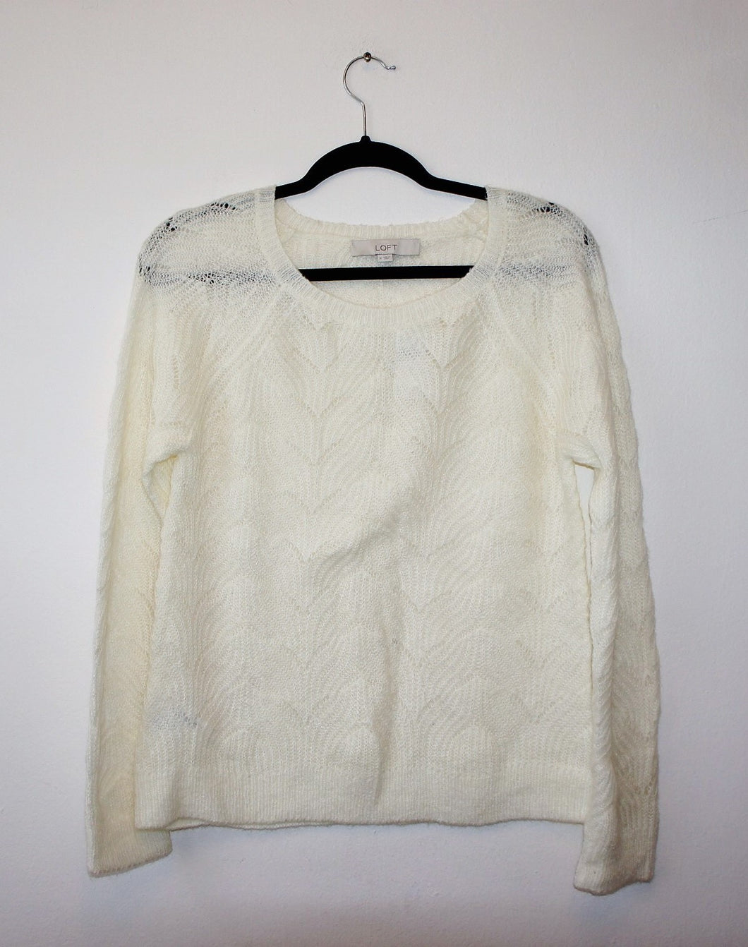 LOFT beige sweater