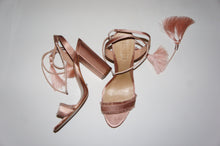 Schutz "Primm" pink satin heels 9B