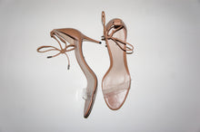 Schutz "Lucy" clear patent sandals