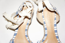 Schutz Women's Blue "Ortiz" wedges