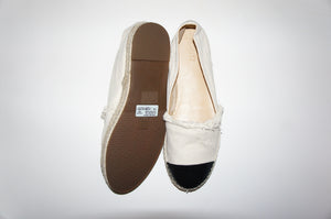 Schutz Espadrille beige/black