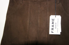 Frame denim suede high-rise culottes