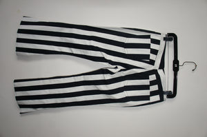 MARQUES'ALMEIDA striped flared trousers