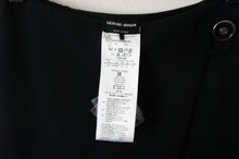 Giorgio Armani Women's Black Silk Cady Skirt Pants