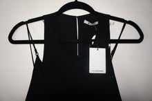 Alexander Wang exposed layer camisole dress black