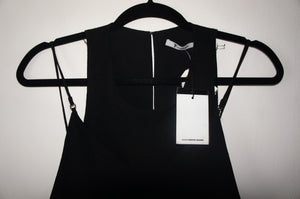 Alexander Wang exposed layer camisole dress black