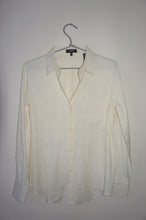 Theory weylend tierra white shirt