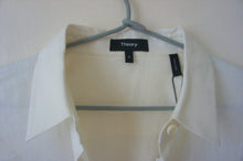 Theory weylend tierra white shirt