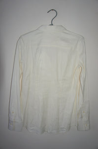 Theory weylend tierra white shirt