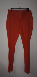 Helmut Lang leatherette stretch plunge pants