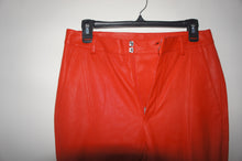 Helmut Lang leatherette stretch plunge pants