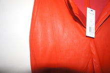 Helmut Lang leatherette stretch plunge pants