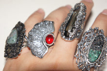 Semi-precious stone | Silver ring from Armenia