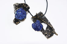 Blue stone | Silver ring | Pendant set