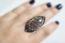 Semi-precious stone | Silver ring from Armenia